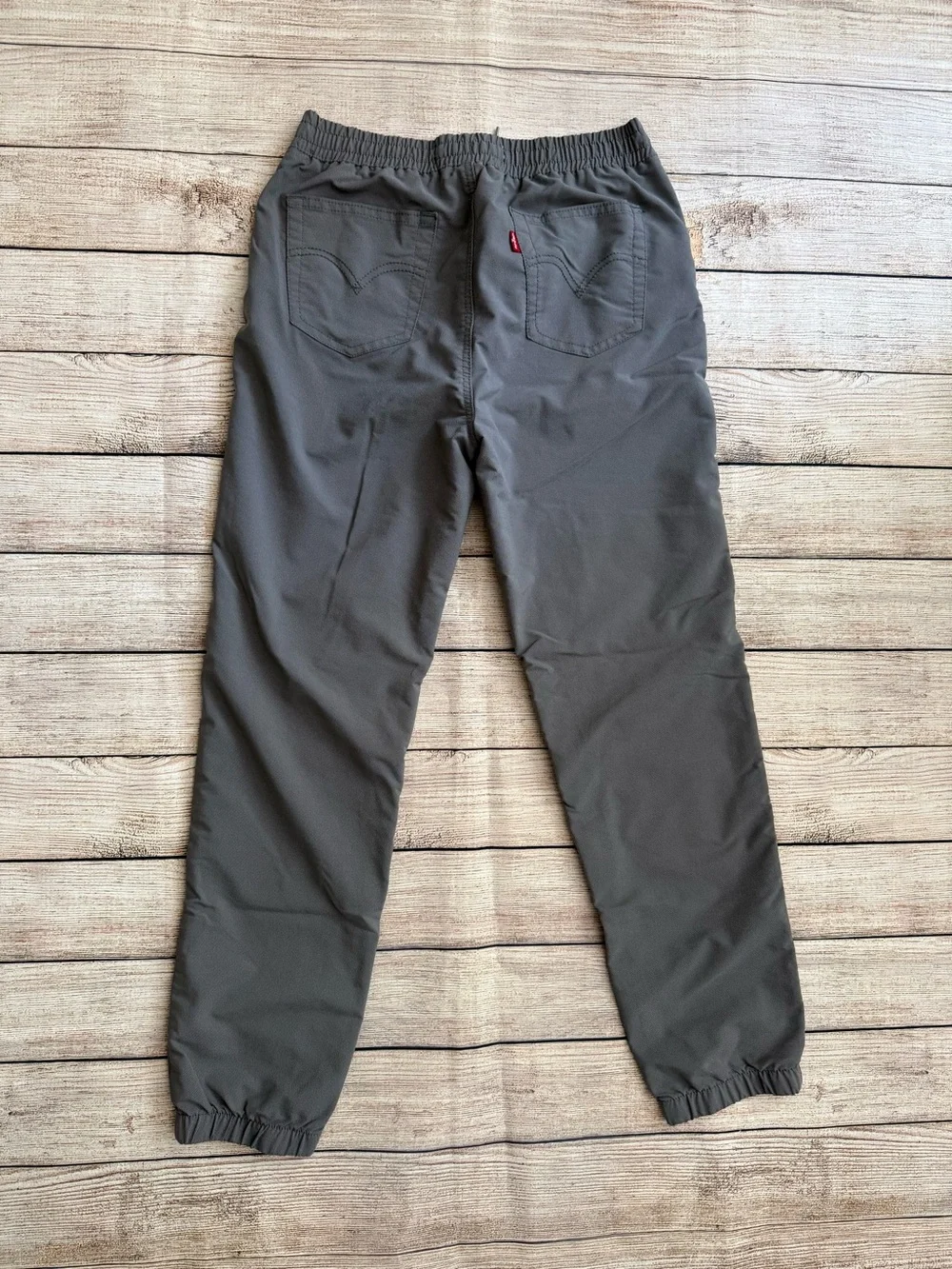 Levi's Boys Black Jeans and Gray Jogger Pants Lot.